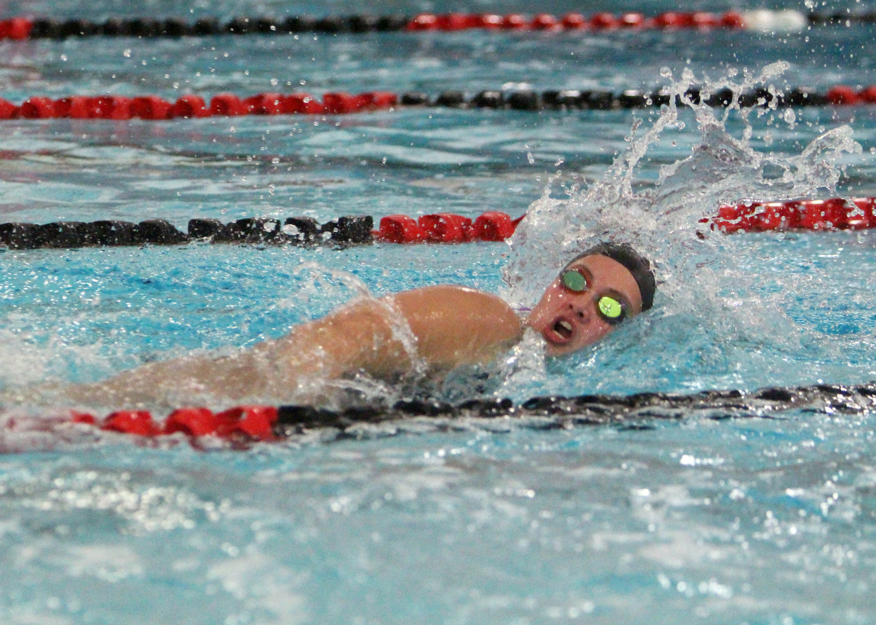 Eau Claire North at Chi-Hi girls swimming 10-16-18